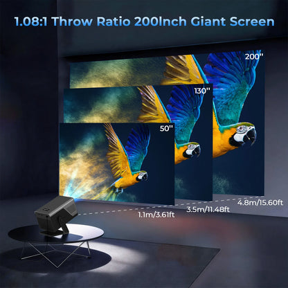 Lyncast 8K – 2000 ANSI, Auto Focus, 5W Speaker
