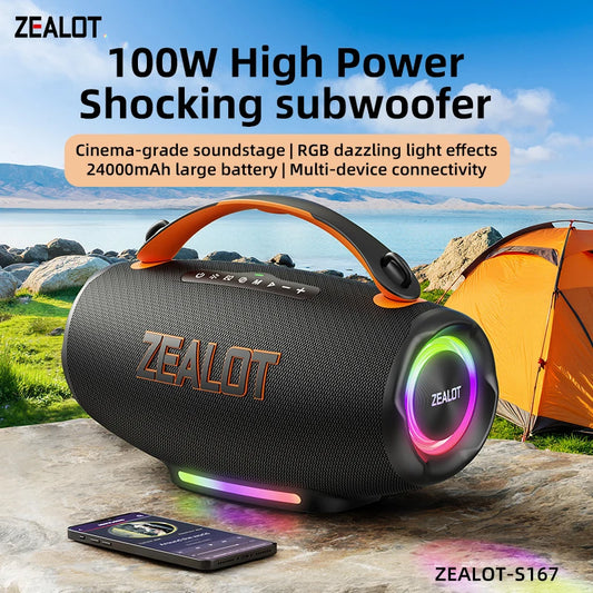 ZEALOT S167 – 100W IPX6 Waterproof Speaker