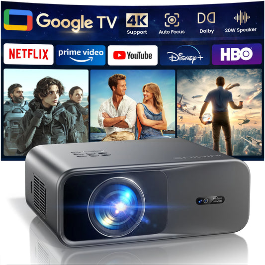 WIMIUS 1200 ANSI Google TV – Laser Mini Projector