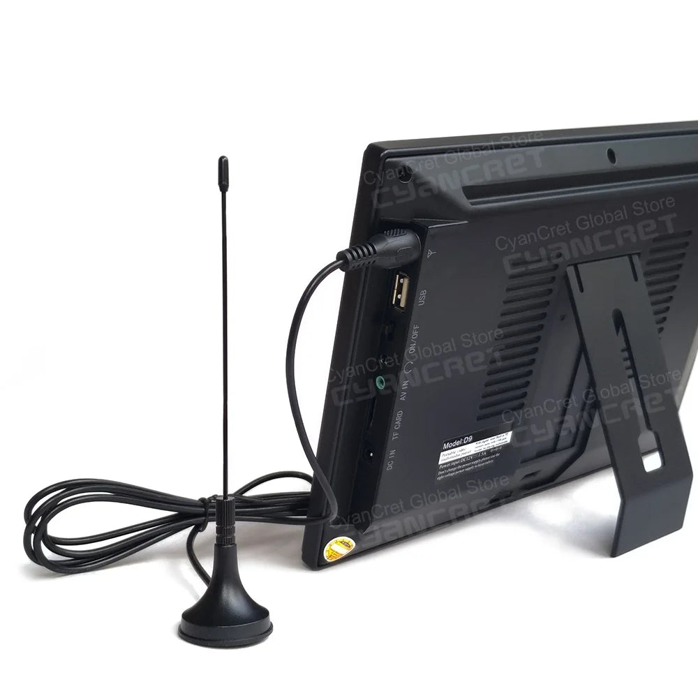 LEADSTAR D9 – 9" Portable Digital TV, Rechargeable