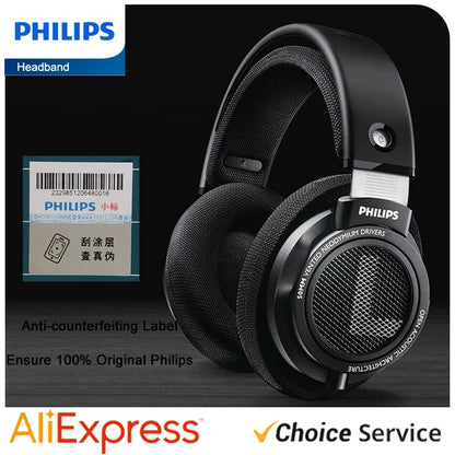 Philips SHP9500 – HiFi Wired, HD Mic, Open Back
