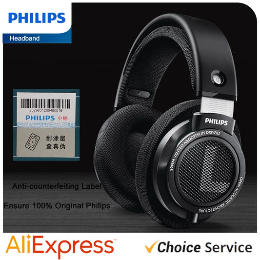 Philips SHP9500 – HiFi Wired, HD Mic, Open Back