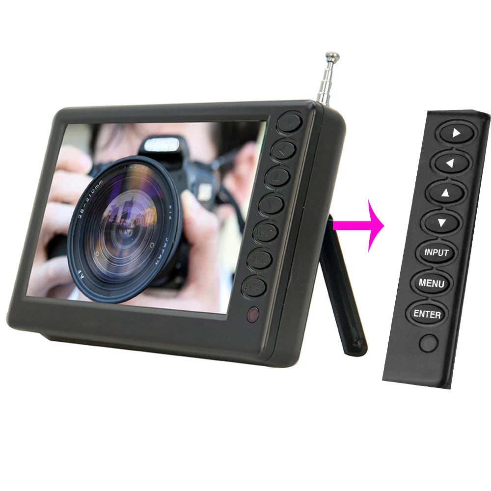 LEADSTAR D5 – 5" Mini TV, Rechargeable, Pocket