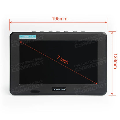LEADSTAR D7 – 7" Portable Digital TV, Rechargeable