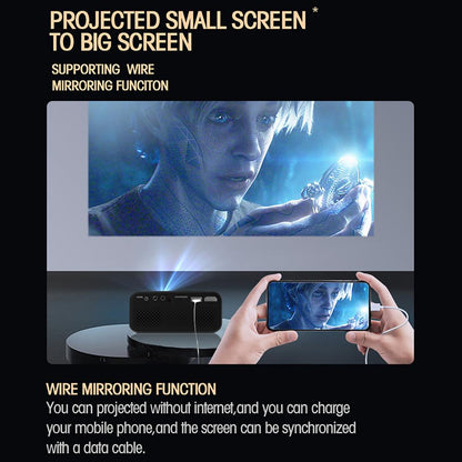 Mini Projector Portable HD 1920*1080P LED