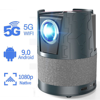 Home Theater Projector Mini / portable LED and 5G WIFI Full HD 1920*1080P 4D/3D