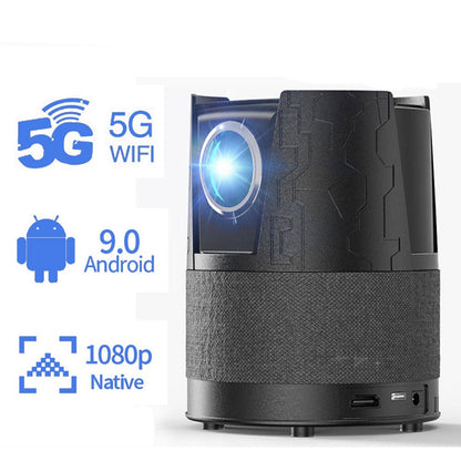 Home Theater Projector Mini / portable LED and 5G WIFI Full HD 1920*1080P 4D/3D