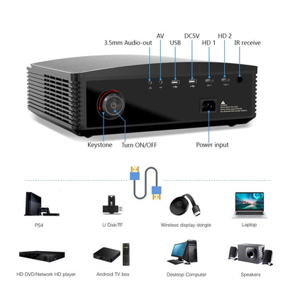 BYINTEK K25 | Projectors Full HD 4K 1920x1080P LCD