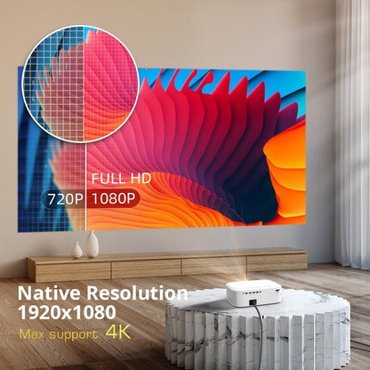 Projectors LED Full HD 4K 1920x1080 Multifonctions