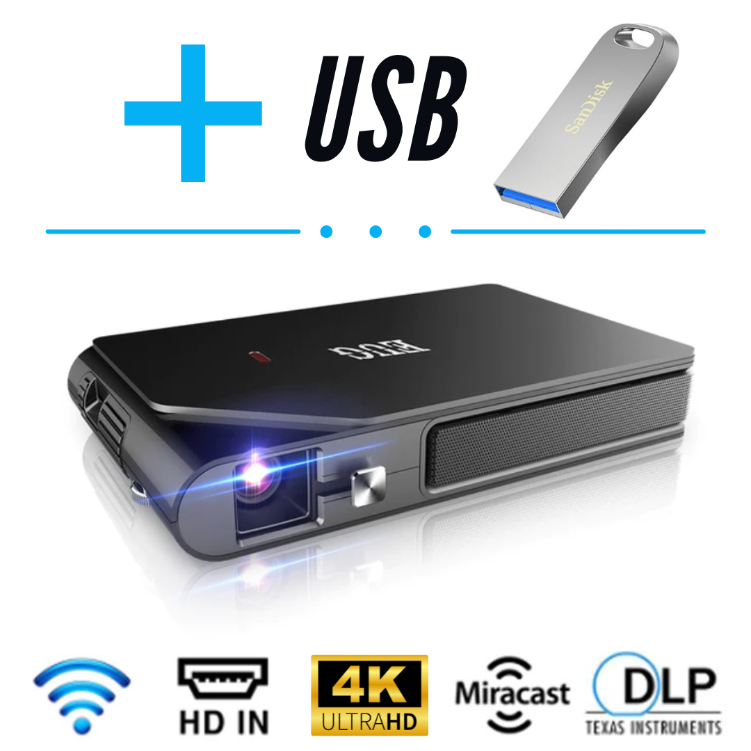 Mini Projectors D7W™ + USB flash drive ( CHOISE CAPACITY )