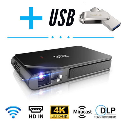 Mini Projectors D7W™ + USB flash drive ( CHOISE CAPACITY )