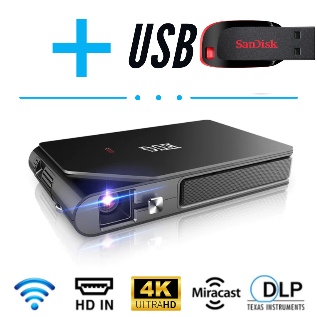 Mini Projectors D7W™ + USB flash drive ( CHOISE CAPACITY )